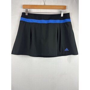 Adidas Womens Climalite Black & Blue Tennis Skort Size M